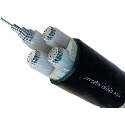 YJLV 0.6/1KV Kabel Kalis Api Langsung Kilang Teras Aluminium XLPE Bertebat PVC Sarung Konduktor Tembaga Kabel XLPE