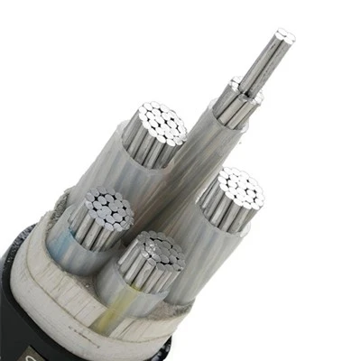 YJLV XLPE Bertebat SWA PVC Sarung Kabel Pembumian Aluminium Industri 0.6/1KV