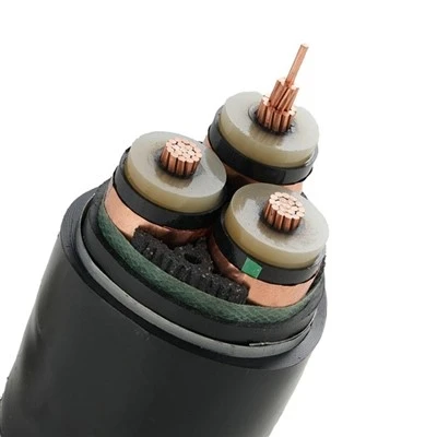 ZR-YJV22 26/35kV Kabel Kuasa Kabel XLPE 3 Teras 185mm Perlombongan Tembaga Tembaga PVC